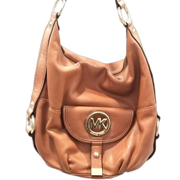 Michael Kors Fulton Large Leather Hobo/Shoulder Bag - Picture 2 of 5